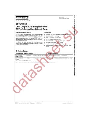 SSTV16859G datasheet  